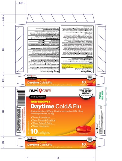 Pp0129-01 Nc(nosymbol)-daytime Cold+flu Soft Gels-10ct (Pp0129 01 Nc(nosymbol) Daytime Cold+flu Soft Gels 10ct)